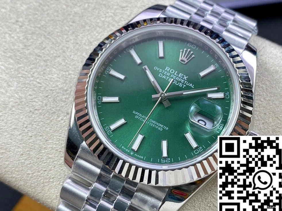 Dial Green Datejust Factory EW Rolex M126334-0028 0514